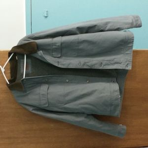 Grey Woolrich lined jacket